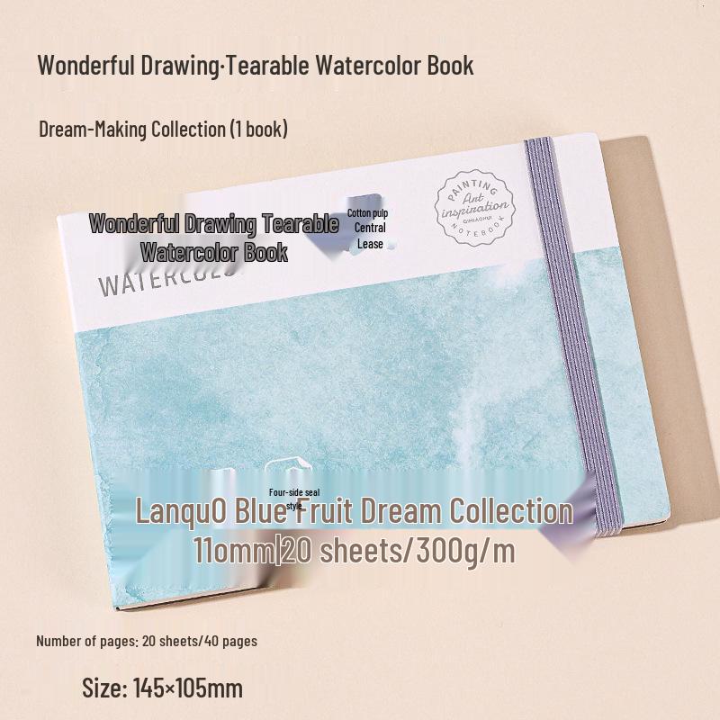 Shenyou Blue Fruit Tearable Portable Watercolor & Sketch Book