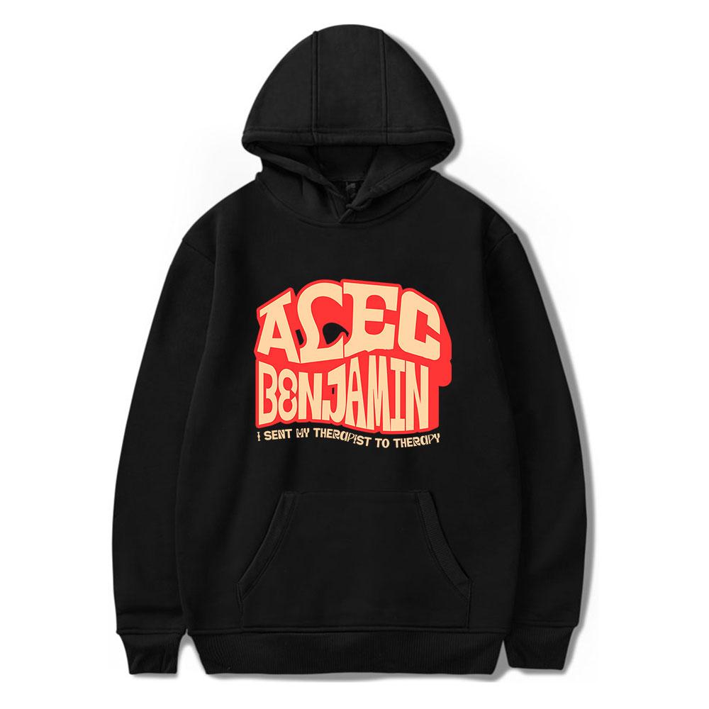 Alec Benjamin Hooded for Aldult Streetwear Letter Printed Hoodie Unisex Hooded Pullover XS