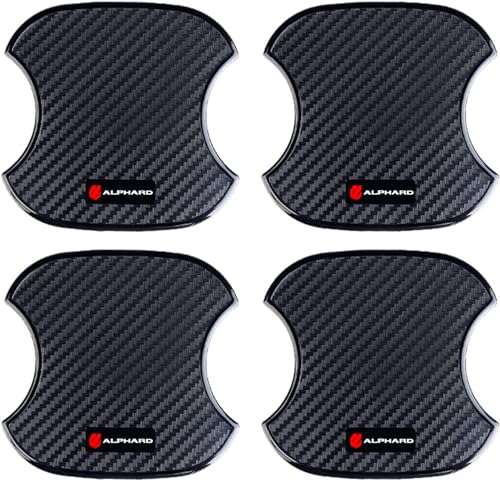 Door Handle Protector for Toyota Alphard 20 Series 30 Series 40 Series Car Carbon