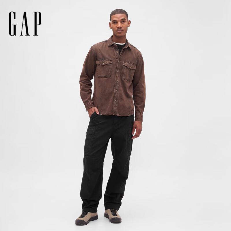 Gap Men's Workwear Pocket Loose Straight Casual Pants