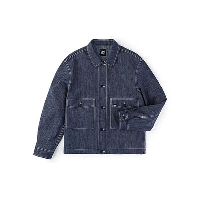 Comfortable Water-Resistant Denim-Look Trendy Jacket Men Jackets LMT008105205144A02453