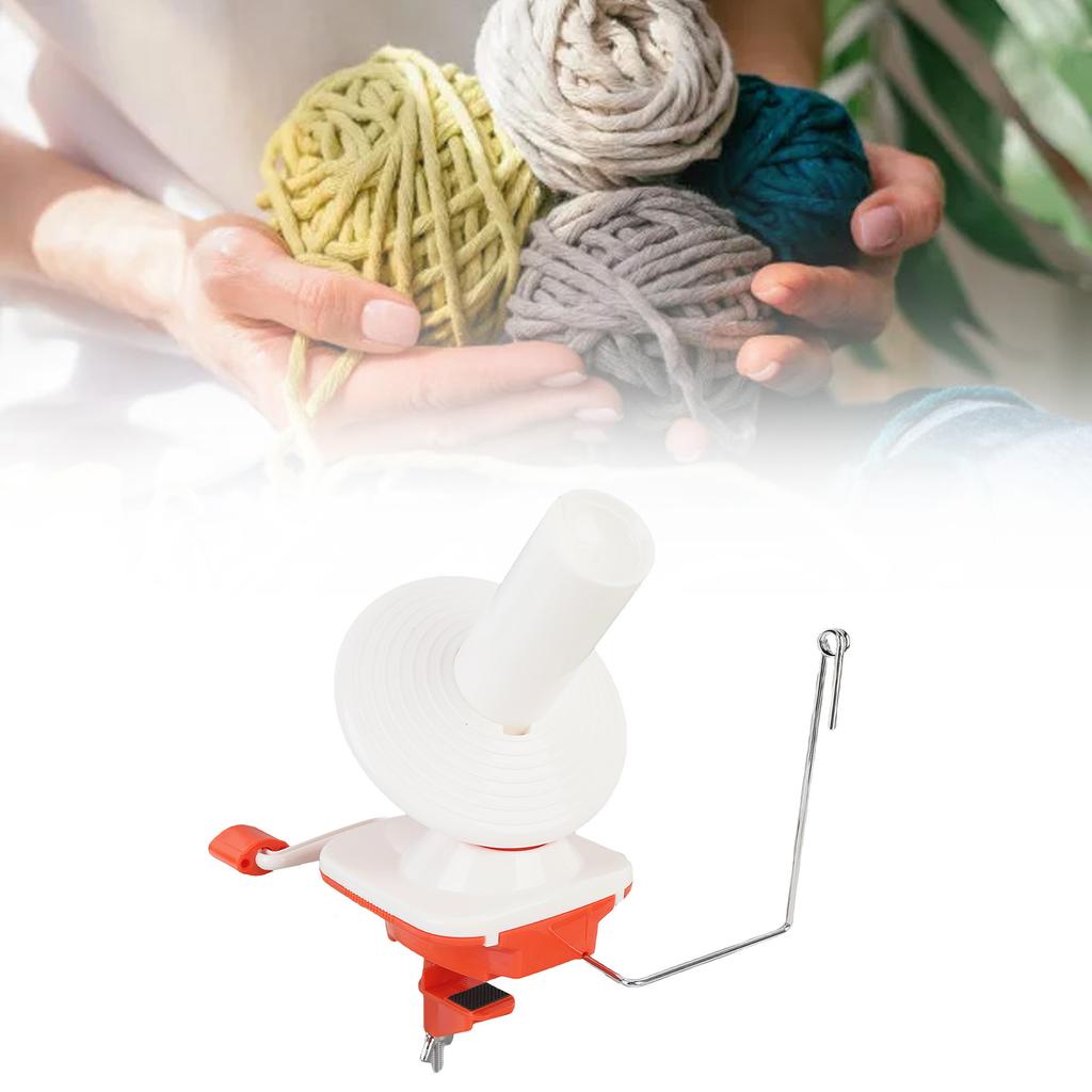 Yarn Winder Hand Operated Home Desktop Yarn Ball Winder for Knitting Craft Projects