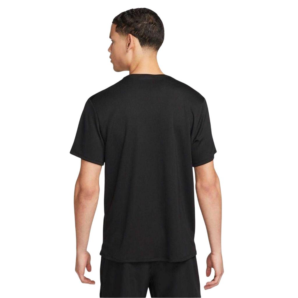 Nike Mens Miler Swoosh Reflective Detail T-Shirt