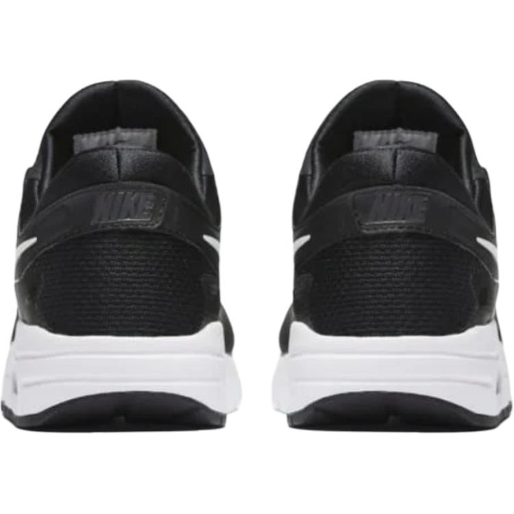 Nike Air Max Zero Cushioning Abrasion Resistant Cushioning, Wear Resistant Low top Kids' Running Shoes Black Teenagers 881224-002