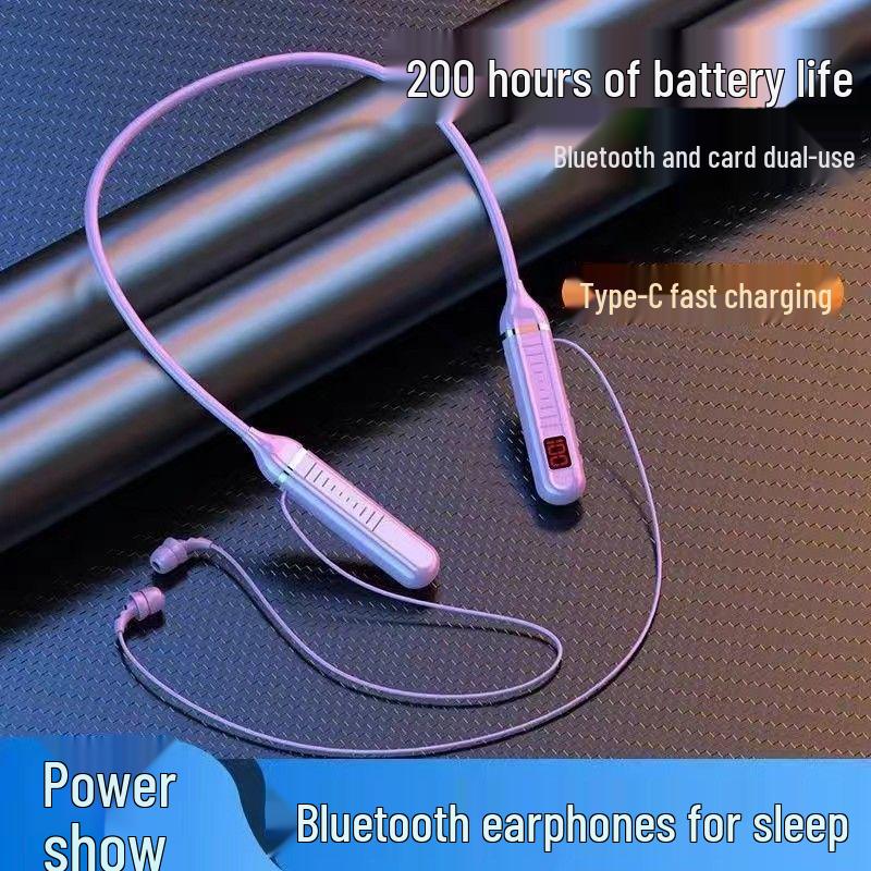 2025 Wireless Bluetooth Sleep Earphones: Neckband Design, Long Battery Life, Noise Reduction, Perfect for Sports and Running