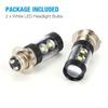 1 Pair H6/p15d 10smd 50w H6m Motorcycle Led Headlight Bulb 1000lm 6000k Dc12v-24v 360 Degrees