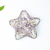 Crystal Gemstone Star Shape Storage Box With Geometric Design For Home Decor And Gifts