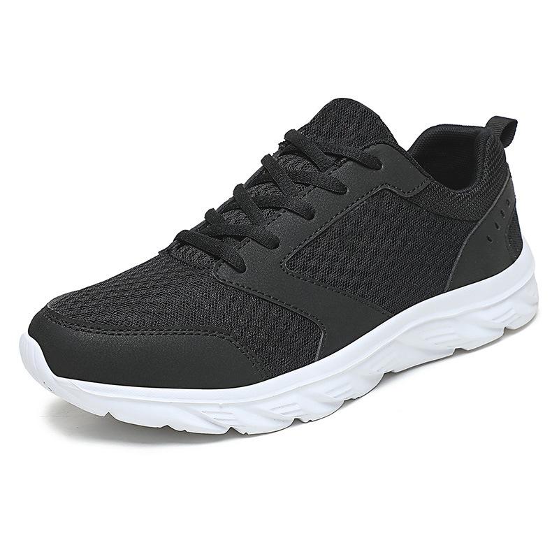 Summer new running shoes breathable mesh travel shoes men's casual shoes large size men's sports shoes