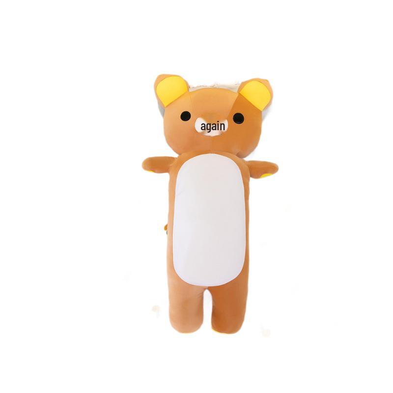 Rilakkuma Lumbar Support Backrest Cushion - Perfect for Sofa, Office Chair & Dorm Room.