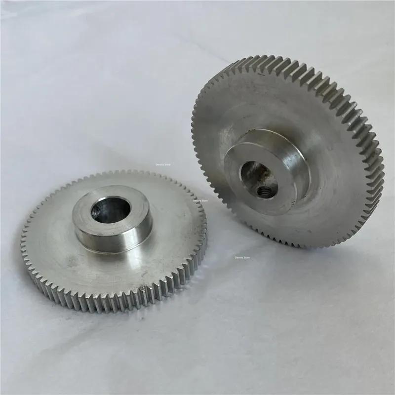 0.6M 80T 5/6/8/10/12mm Hole M4 Aluminum Gear Metal Wheel
