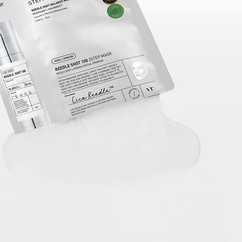 VT COSMETICS Reedle Shot 100 2-Step Mask 1.5g+25g