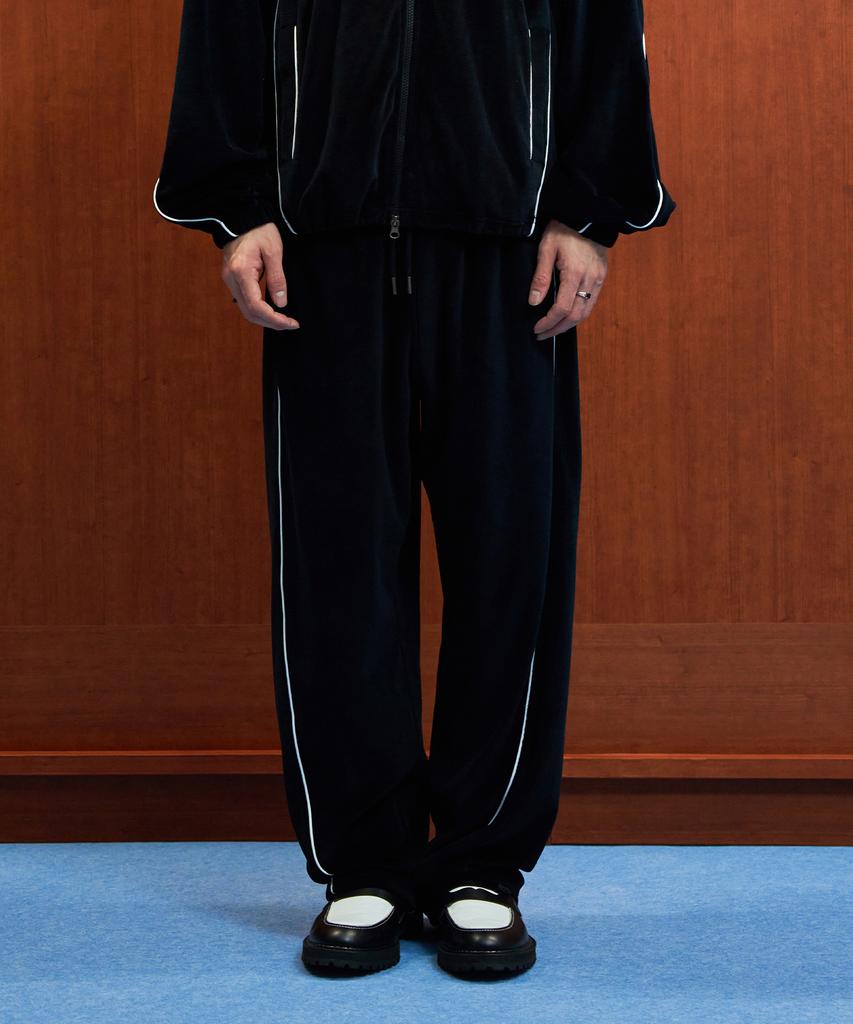 WMC Velvet Line Pants_Black