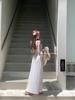 Elegant French Summer Waist-Cinching Slim-Fit Backless Camisole Dress for Women