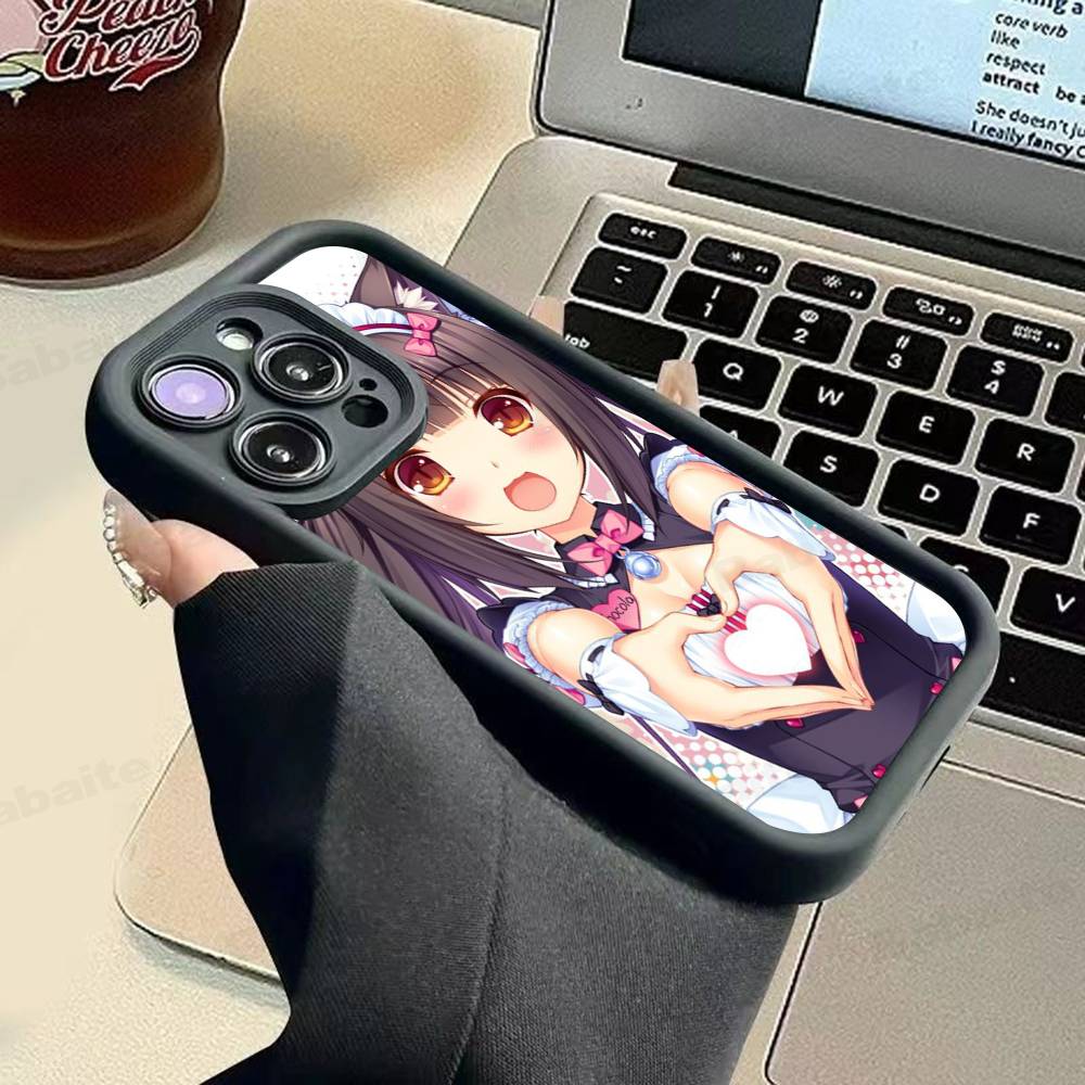 Chocola Nekopara For IPhone 17 16 15 14 13 12 11 Pro Max Plus Phone Case Covers