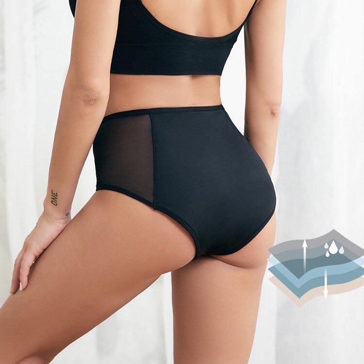 Organic Cotton Leakproof Period Panties for Women Heavy Flow Incontinence Postpartum Protection Premium Quality Period Underwear