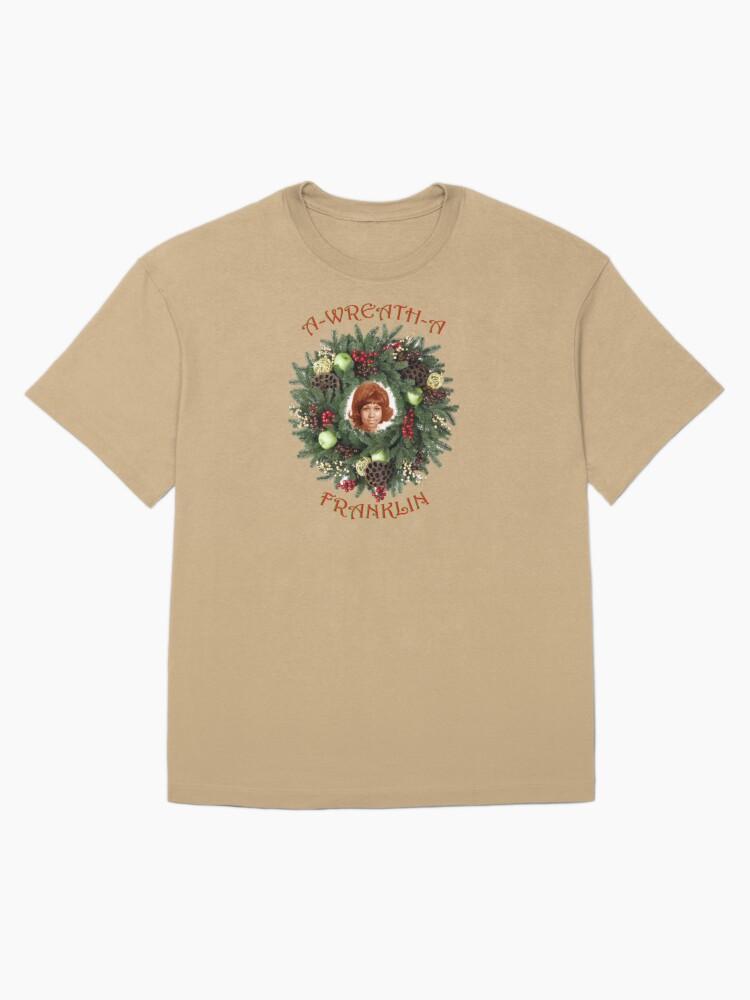 Martha Reeves & The Vandellas A-WREATH-A FRANKLIN Oversized T-Shirt
