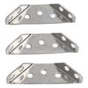 Stainless Steel Corner Bracket Set of 10 for Furniture Assembly Projects