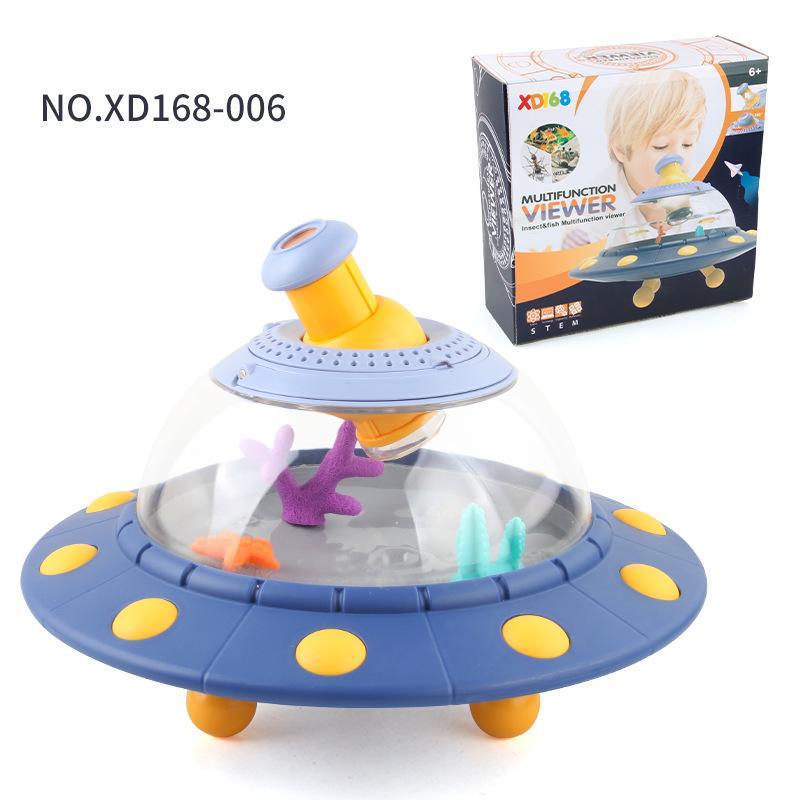 

Детский микроскопический набор для наблюдения за НЛО, научный эксперимент, игрушка, животное, насекомое, набор для наблюдения