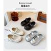Youth style shoes Girls Mary Jane Shoes Fall Soft Sole Non-Slip Princess Style Kids Flat In White Black