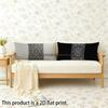 Elegant Floral Pattern Pillowcase Suitable For Sofa Bedroom Car Pillow Cover Cushion Rectangular Back Cushion