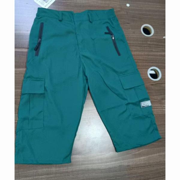 Summer Quick Dry Cropped Pants Men's Casual Multi-Pockets Lightweight Shorts Outdoor Hiking Cargo Pants