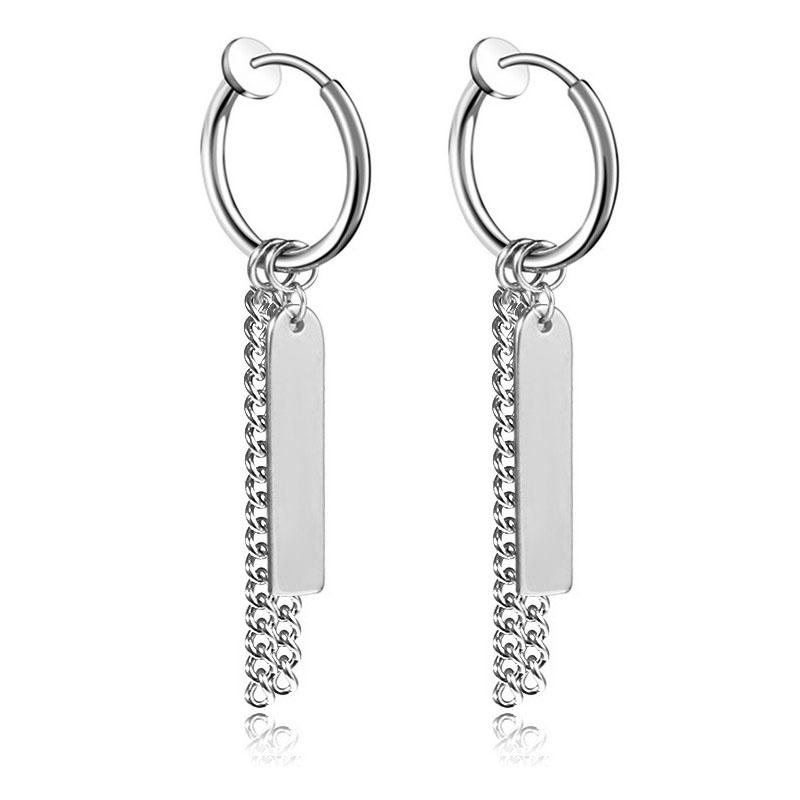 New Arrival Stainless Steel Stud Earrings Cross Star Scorpion Tassel For Women Men Fashion Hip Hop Ear Jewelry Gifts