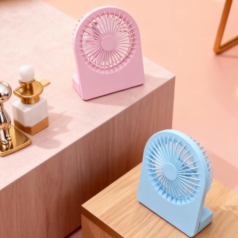 LINGPAN SDJ3 Mini 3-Speed Desk Fan with Stand (5-Pack)