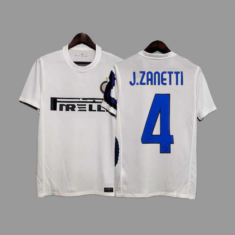 Inter Retro Jersey Football Jersey Classic Baggio Ronaldo Zanetti Figo Adriano Jersey