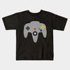 Boys Girls Soft Cotton Graphic Tees Controller T-shirt Breathable Daily School Wear Kids T-Shirts