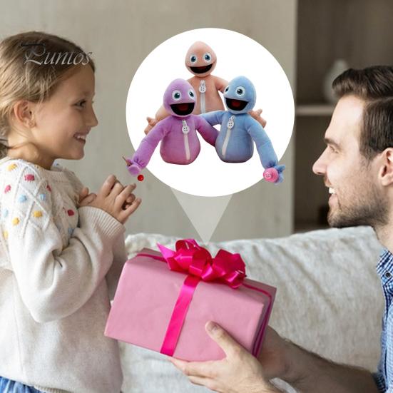 Hide And Seek Plush Doll for Kids Soft Stuffed Animal Plush Interactive Playtime Toy for Imaginative Scenarios Cuddly Gift for Christmas Birthday