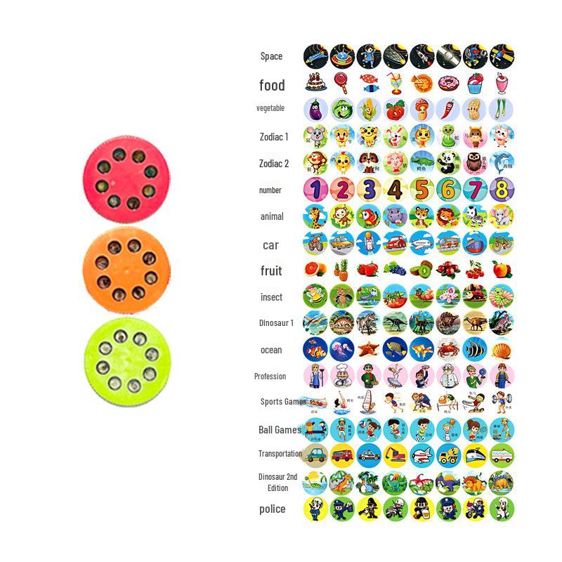 Children’s Luminous Projection Flashlight Watch - Popular Toy for Celebrations