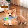Funny Dog Chew Toy TPR Bottle with Tennis Ball Bite-Resistant Interaction Squeaky Chew Dog Toys