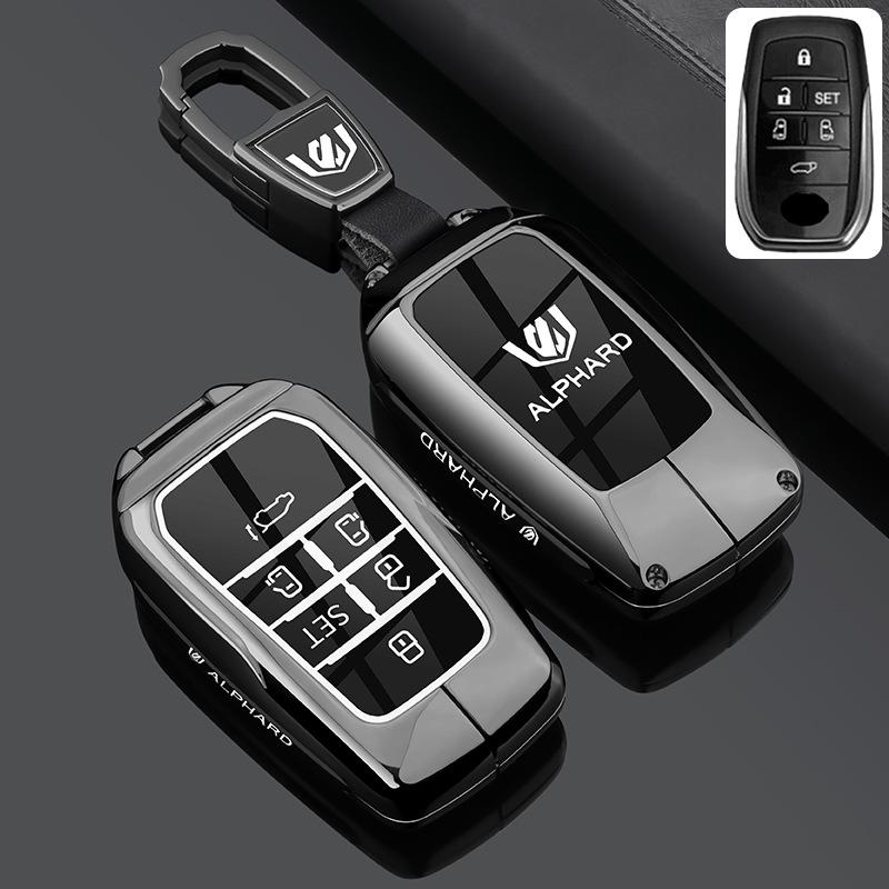Metal Key Case for Toyota Alphard: Fits 24 & 23 Model Supreme Editions