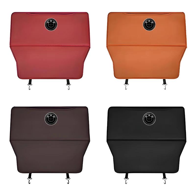

Car Seat Protector PU Leather Car Seat Back Cover Protector For BMW X1 X2 X3 X4 X5 X6 3 5 Series M2 M3 M4 M5 M6 M7 Accessories Orange