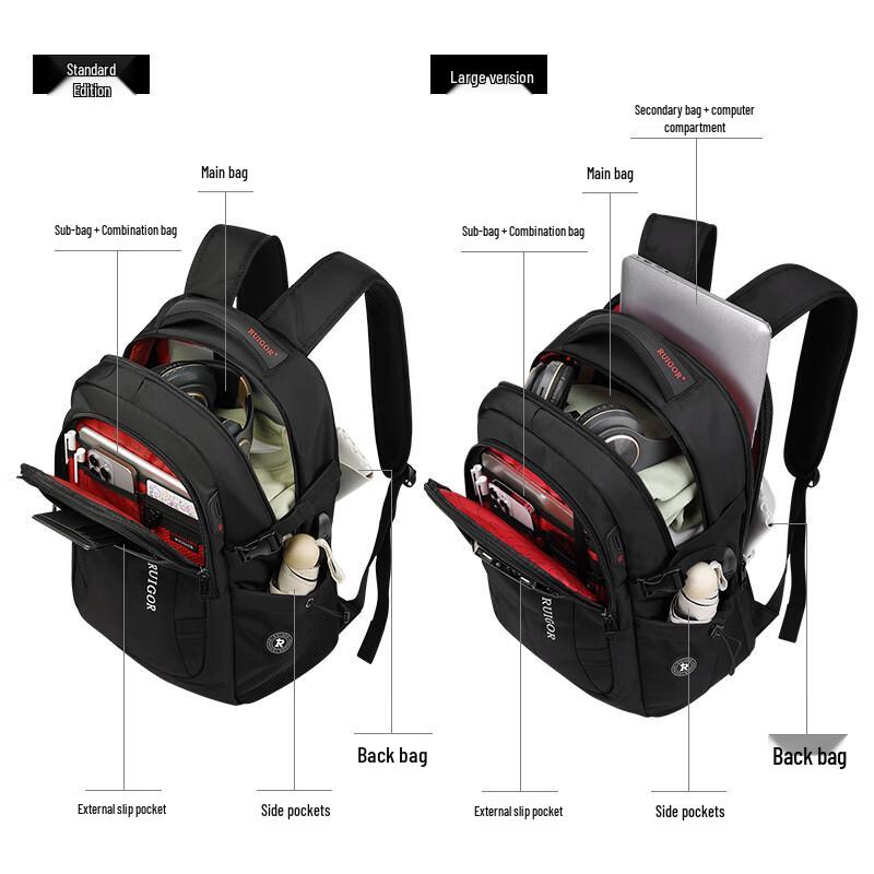 REGO Swiss Army 15.6-16 Inch Business Laptop Backpack