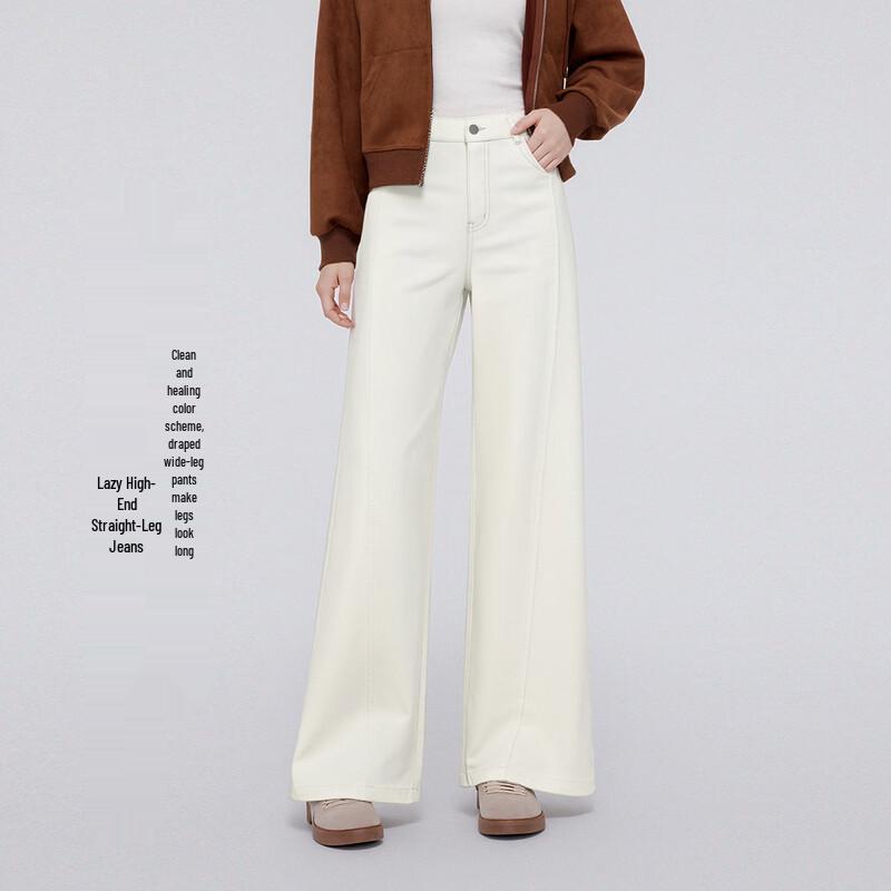 

FivePlus Women s Relaxed Straight-Leg Jeans L