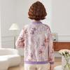 Mom's Autumn Knit Two-Piece Set: Stylish Chinese-Inspired Cardigan for Middle-Aged & Elderly Women