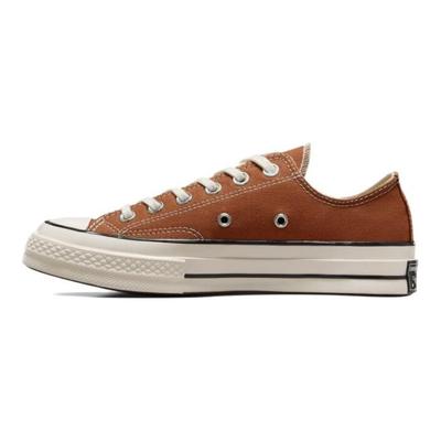 Chuck 70 Vintage Canvas Low Tawny Owl Unisex Sneakers Brown Egret Black A04591C