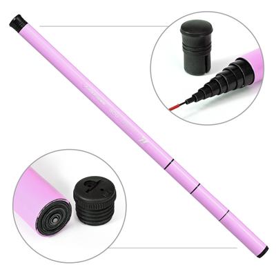 Canna da pesca retrattile per bambini Canna da pesca telescopica portatile Canna da pesca in fibra di vetro per bambini