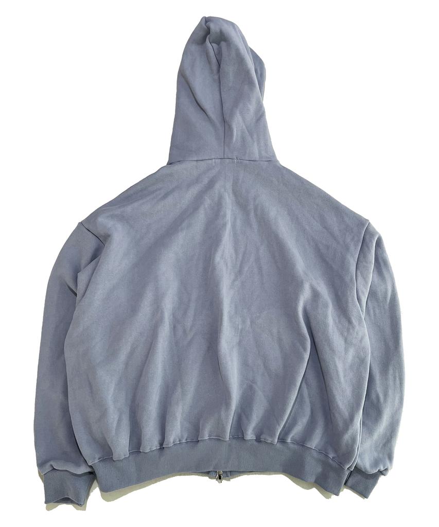 Sudadera con capucha y cremallera para Sk8Er Rock Star Napping ((Azul Crepúsculo))
