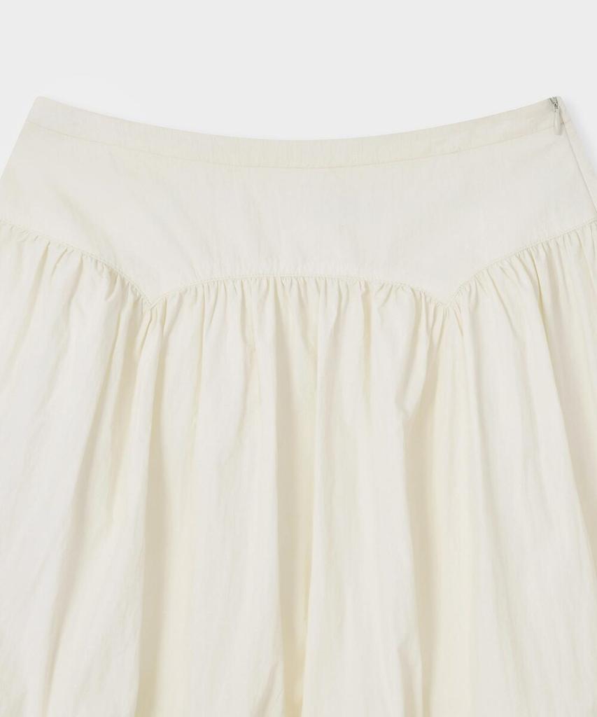 FALLETT Balloon Skirt Ivory