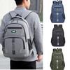 Multiple Layers Neutral Style Backpack Casual Layered Pockets Business Travel Backpack Waterproof Computer Bag