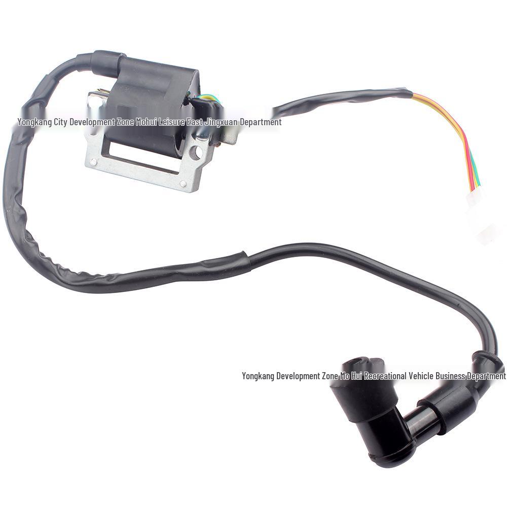 High Voltage CDI Ignition Coil & Bracket for 50CC-120CC Off-road Motorcycle, ATV, Four-wheel Beach Kart