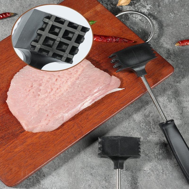 

1 шт. Двусторонняя кухонная молоток для отбивания говяжьего стейка, свинины, мяса, говядины, курицы, инструмент для мяса птицы onesize