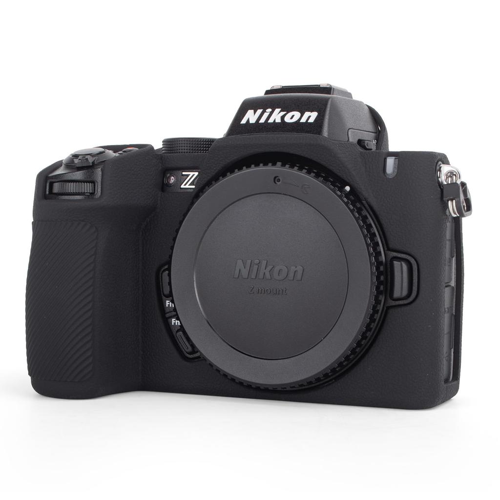 kinokoo Z50ii Nikon Z50ii Silicone Case for Nikon Z50 II Digital Soft Silicone Cover with Hand Grip Design Case, Camera, - Anti-Slip &
