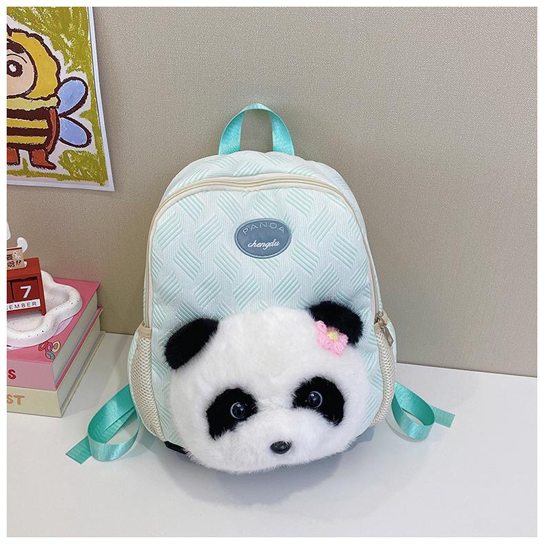 Schoolbag Backpack Chest Bag Cartoon Plush Backpack College Wind Travel Casual Cute Children's Gifts Girls School Bag Wholesale