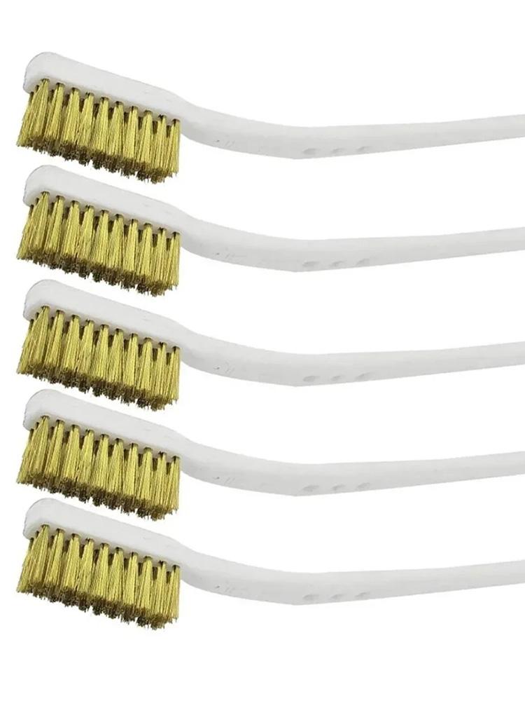 Industrial Metal Polishing Burring Cleaning Brush 5Pcs Brush Mini Paint Rust Remover Brushes
