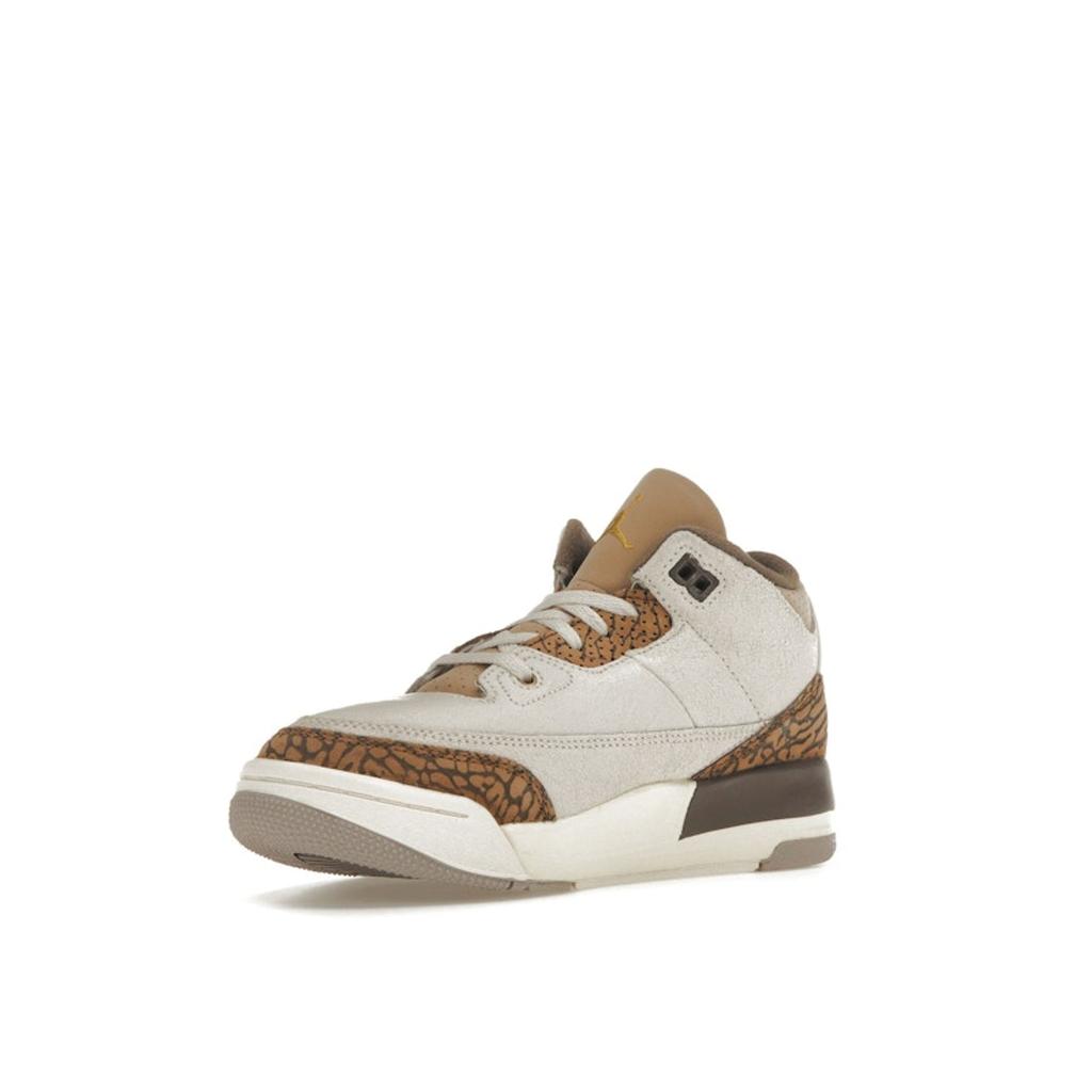 Air Jordan 3 Retro PS Palomino Παιδικά Αθλητικά Παπούτσια Κρέμα ανοιχτό-Orewood-Καφέ Μεταλλικό-Χρυσό DM0966-102