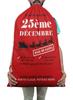 Printtoo 2 Pcs Santa Gift Sack For Kids Presents Xmas Bag Christmas Sack Personalized Bags Large 27x20 Inch