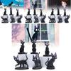 Adorable Black Cat Gigi Plush Figure Collectible Doll Toy For Kids And Adults